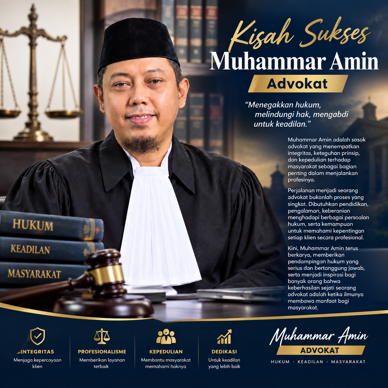 Muhammar Amin Kisah Sukses