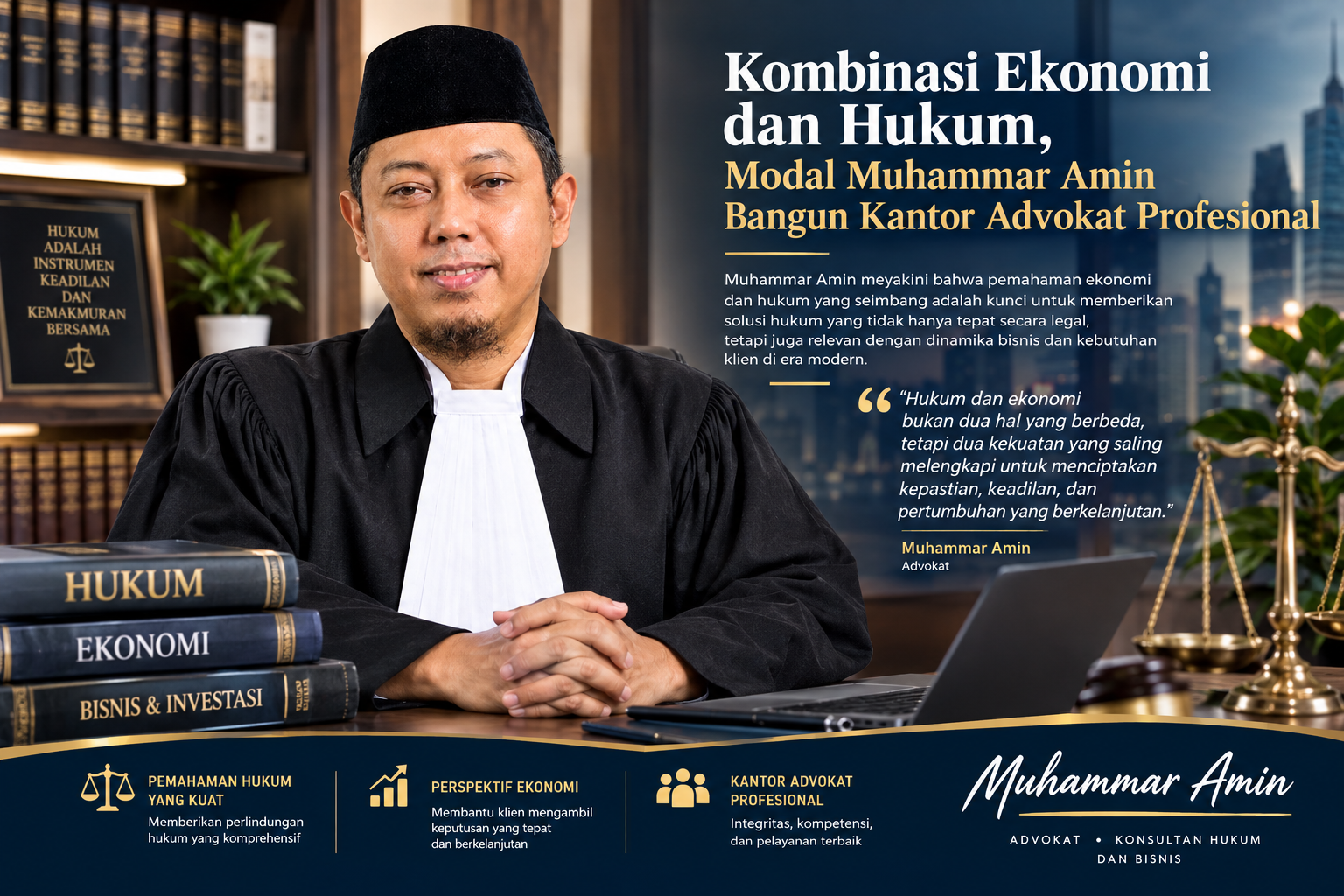 Muhammar Amin Hukum Ekonomi